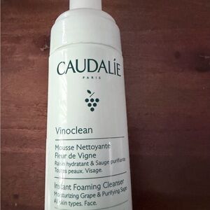 NEW Caudalie Vinoclean Gentle Instant Foaming Facial Cleanser for All Skin Types